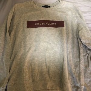 Lightweight sweatshirt